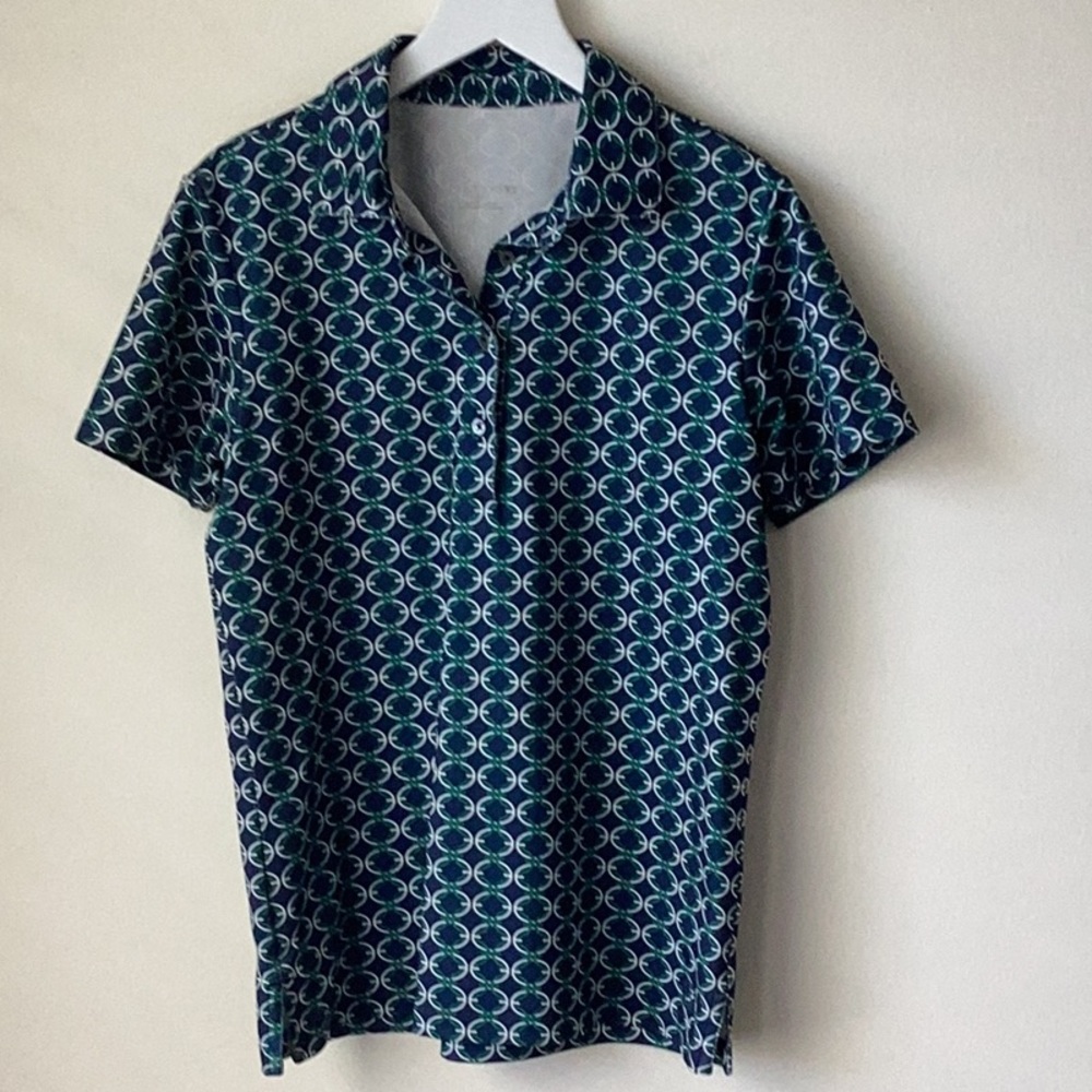 Tory Sport Printed Tech Twill Polo Shirt